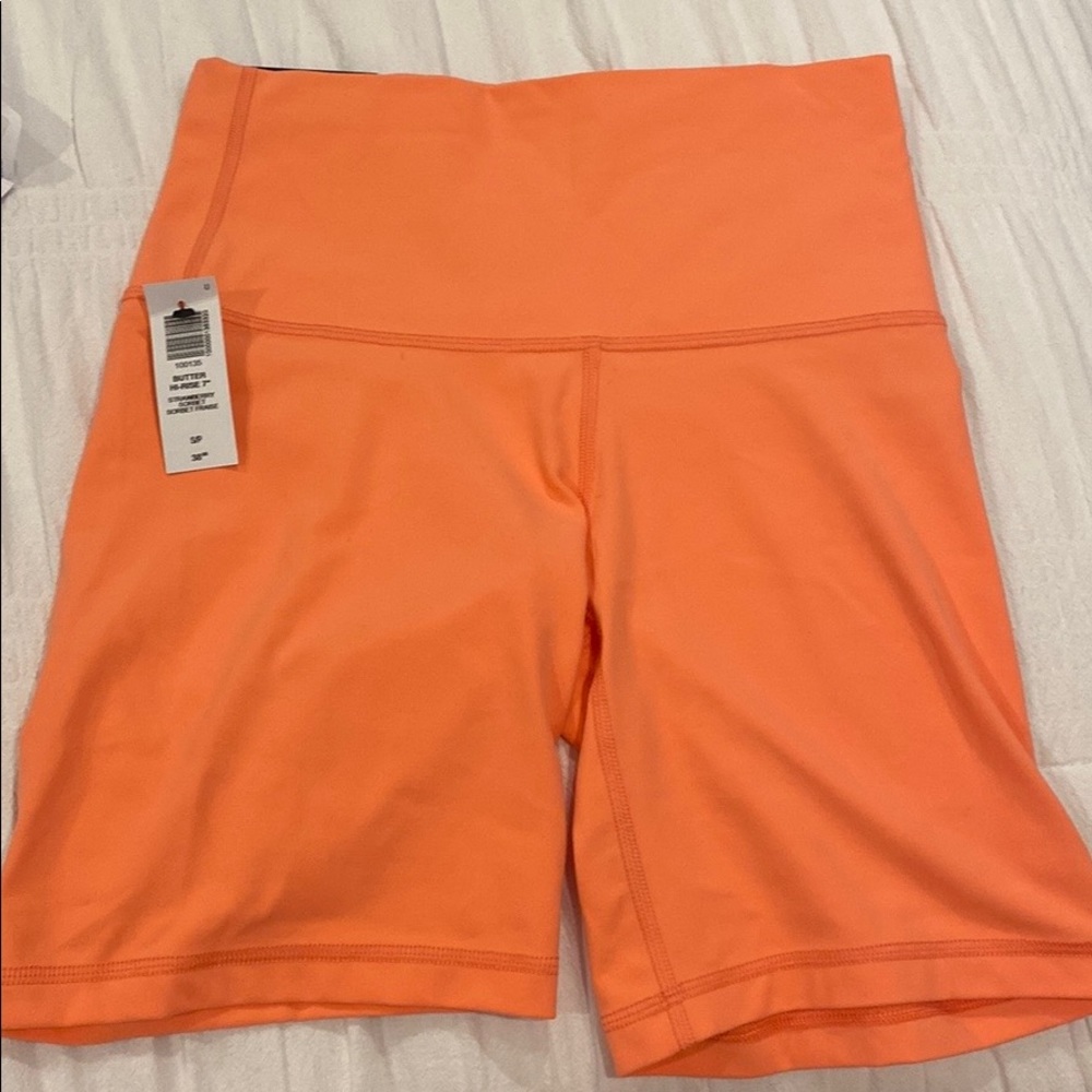 TNA butter high rise biker shorts